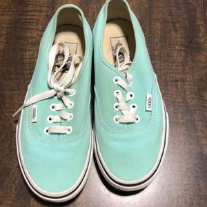 Vans Turquoise shoes